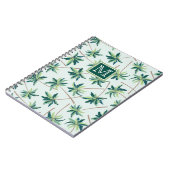 Tropische Palm | van de Vossestaart voegt Uw Notitieboek (Linkerzijde)