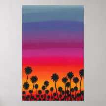 Tropische Palm Wall Art