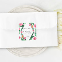 Tropische Palm Waterverf geometrisch Vrijgezellenf