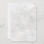 Tropische Palm Zwart Wit Goud 80e Verjaardag Kaart (Achterkant)