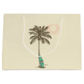 Tropische palmbaden van de Perm Groot Cadeauzakje (Voorkant)