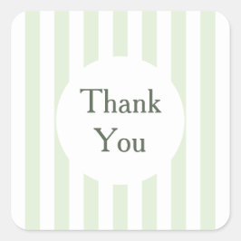 Tropische palmblad- en kokosnoot favor-tag – Stran Vierkante Sticker