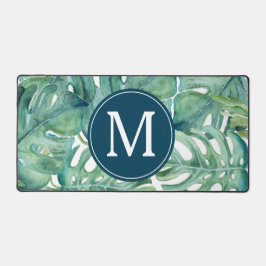 Tropische palmblad groen schattig bureaumat