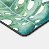 Tropische palmblad groen schattig bureaumat (Hoek)