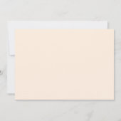 Tropische palmblad minimalist Save the Date (Achterkant)