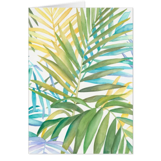 Tropische palmbladeren (Voorkant)