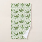 Tropische palmbladeren bad handdoek (Handdoek)
