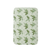 Tropische palmbladeren badmat (Voorkant Verticaal)