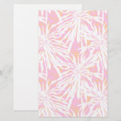 Tropische palmbladeren briefpapier (Voorkant / Achterkant)
