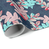 Tropische palmbladeren:  cadeaupapier (Rol Hoek)