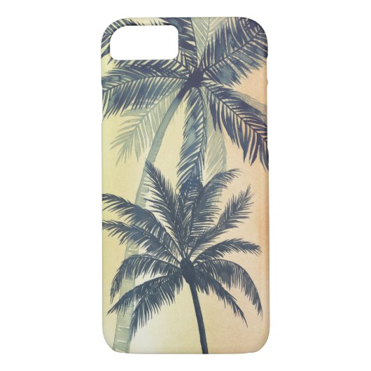 Tropische palmbladeren Case-Mate iPhone case (Achterkant)