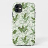Tropische palmbladeren Case-Mate iPhone case (Achterkant)