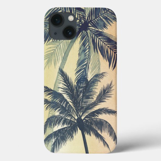 Tropische palmbladeren Case-Mate iPhone case (Achterkant)