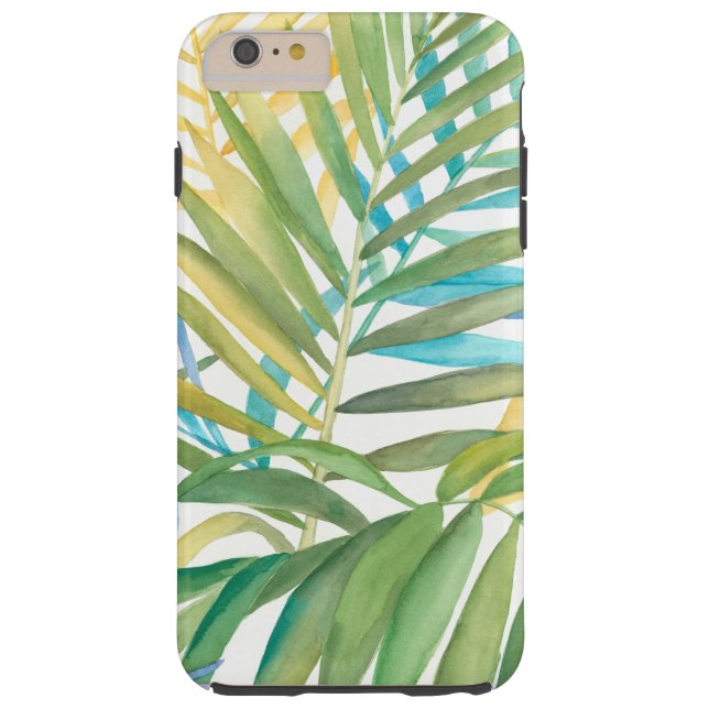 Tropische palmbladeren Case-Mate iPhone case (Achterkant)