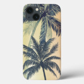 Tropische palmbladeren Case-Mate iPhone case (Achterkant)