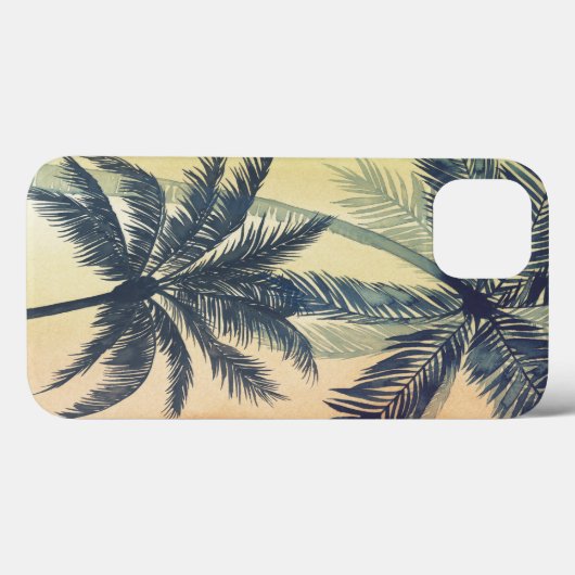 Tropische palmbladeren Case-Mate iPhone case (Achterkant (horizontaal))