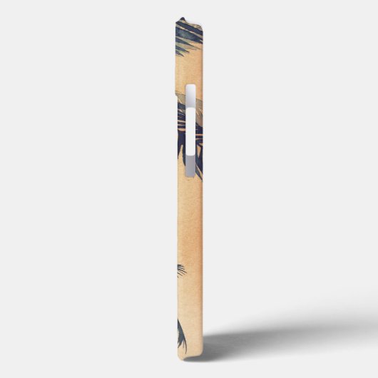 Tropische palmbladeren Case-Mate iPhone case (Achterkant / Links)