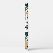 Tropische palmbladeren: decoratieve elementen. Case-Mate iPhone case (Achterkant / Rechts)