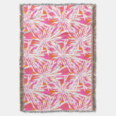 Tropische palmbladeren deken (Voorkant Verticaal)