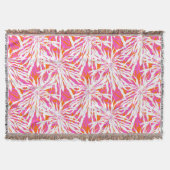 Tropische palmbladeren deken (Voorkant)