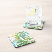 Tropische palmbladeren drankjes onderzetter (Rechterzijde)