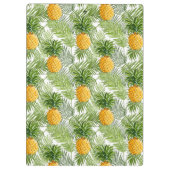 Tropische palmbladeren en ananassen | Jouw namen t Klembord (Achterkant)