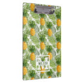 Tropische palmbladeren en ananassen | Jouw namen t Klembord (Rechts)