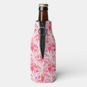 Tropische palmbladeren flesjeskoeler (Fles Achterkant)