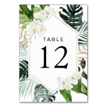 tropische palmbladeren groen bloemenbruiloft