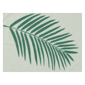 Tropische palmbladeren, groen en olijfgroen tafelkleed (Voorkant (Horizontaal))