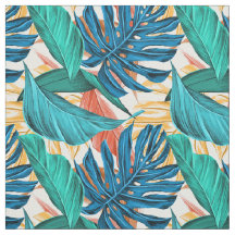 Tropische palmbladeren groen patroon