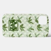 Tropische palmbladeren | Jouw namen toevoegen Case-Mate iPhone Case (Achterkant (horizontaal))