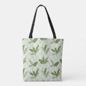Tropische palmbladeren | Jouw namen toevoegen Tote Bag (Achterkant)