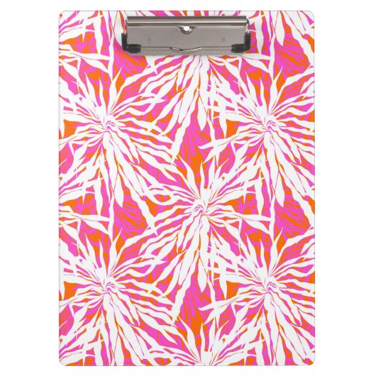 Tropische palmbladeren klembord (Voorkant)