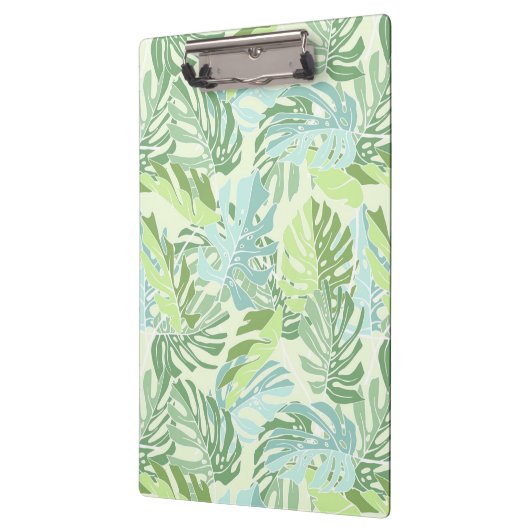 Tropische palmbladeren klembord (Links)