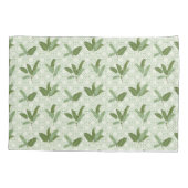 Tropische palmbladeren kussensloop (Achterkant-Links)