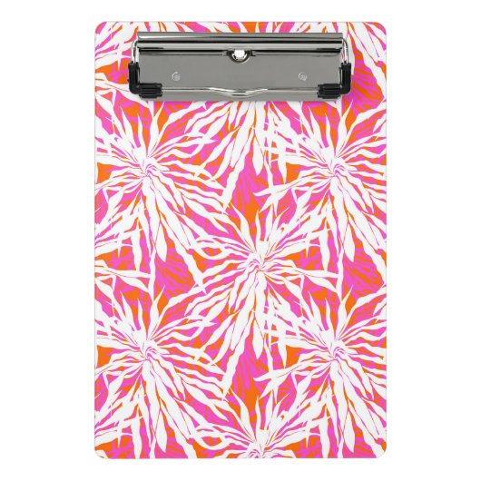 Tropische palmbladeren mini klembord (Voorkant)