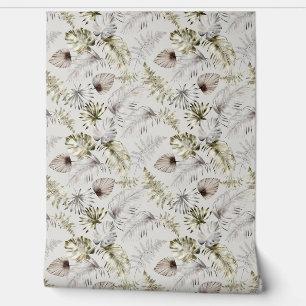 Tropische palmbladeren Monsterra Behang