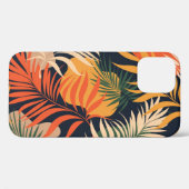 Tropische palmbladeren:  naadloos Case-Mate iPhone case (Achterkant (horizontaal))