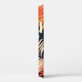 Tropische palmbladeren:  naadloos Case-Mate iPhone case (Achterkant / Rechts)