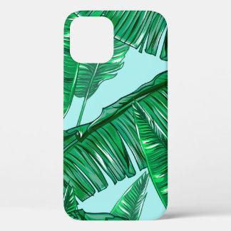 Tropische palmbladeren naadloze  florale pasta Case-Mate iPhone case