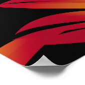 Tropische palmbladeren, oerwoud bladeren,  flora poster (Hoek)