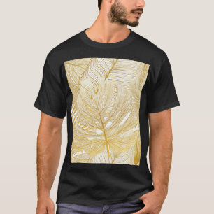 Tropische palmbladeren: patroon. t-shirt