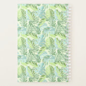 Tropische palmbladeren planner (Achterkant)