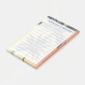 Tropische palmbladeren post-it® notes (Schuin)