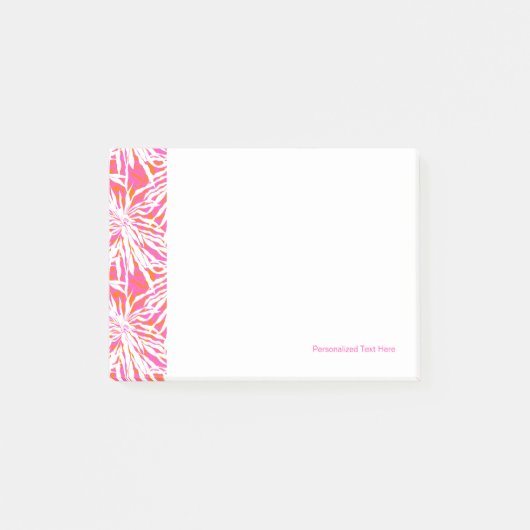 Tropische palmbladeren post-it® notes (Voorkant)