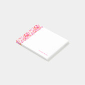 Tropische palmbladeren post-it® notes (Schuin)