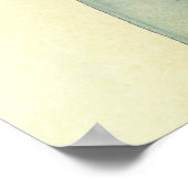 Tropische palmbladeren poster (Hoek)