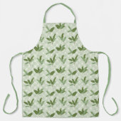 Tropische palmbladeren schort (Voorkant)