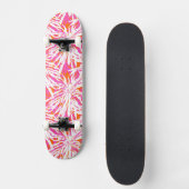 Tropische palmbladeren skateboard (Voorkant)